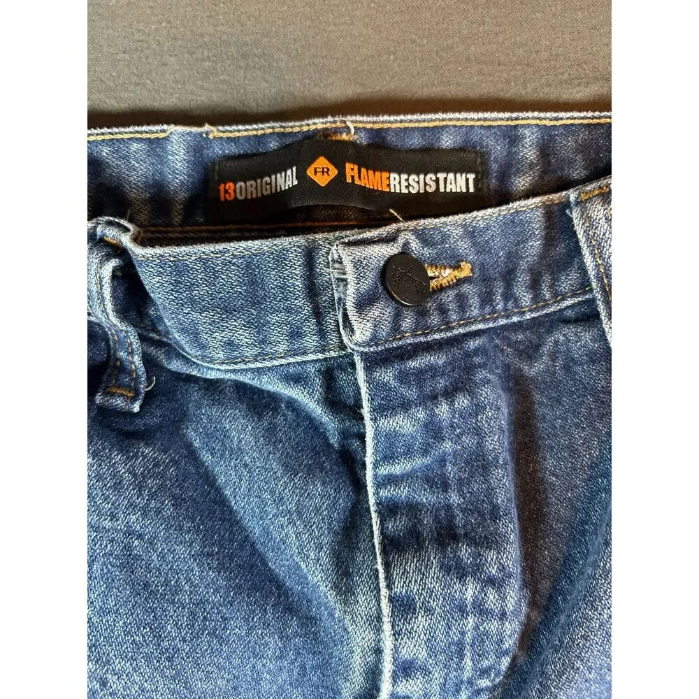 Y2K Vintage Wrangler FR Flame Resistant CAT2 2112 Work Jeans 36x34